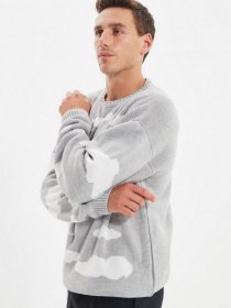 Джемпер Trendyol модель TMNAW21KZ2930/Gri Фото