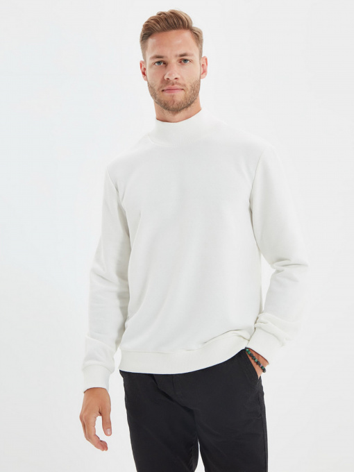 Свитшот Trendyol модель TMNAW21SW0303/Ekru Фото