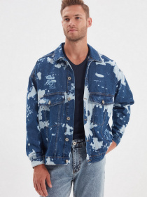 Джинсовая куртка Trendyol модель TMNAW22CE0016/Mavi Фото