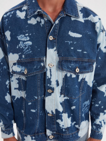 Джинсовая куртка Trendyol модель TMNAW22CE0016/Mavi Фото