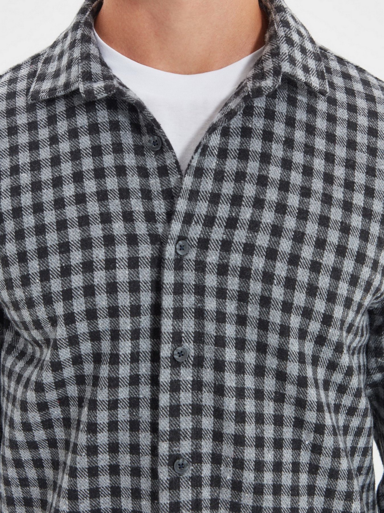 Рубашка Trendyol модель TMNAW22GO0212/Gri Фото