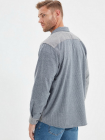 Рубашка Trendyol модель TMNAW22GO0222/Gri Фото