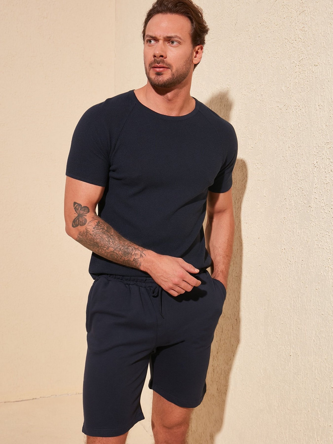 Шорты Trendyol модель TMNSS20SR0121/Lacivert Фото