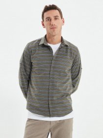 Рубашка Trendyol модель TMNAW22GO0362/Haki Фото