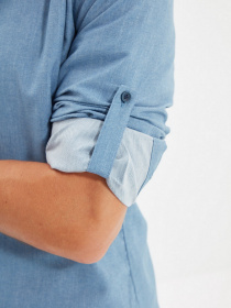 Сорочка Trendyol модель TMNAW22GO0364/Mavi Фото