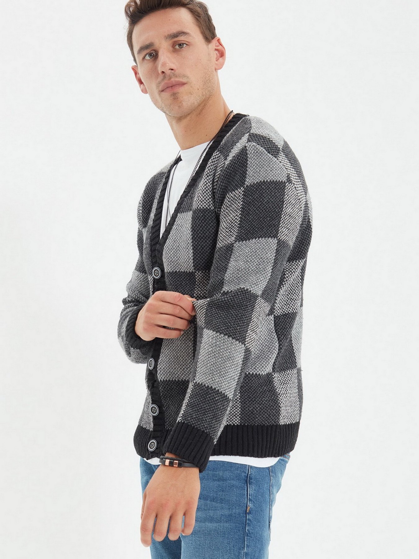 Кардиган Trendyol модель TMNAW22HI0072/Siyah Фото