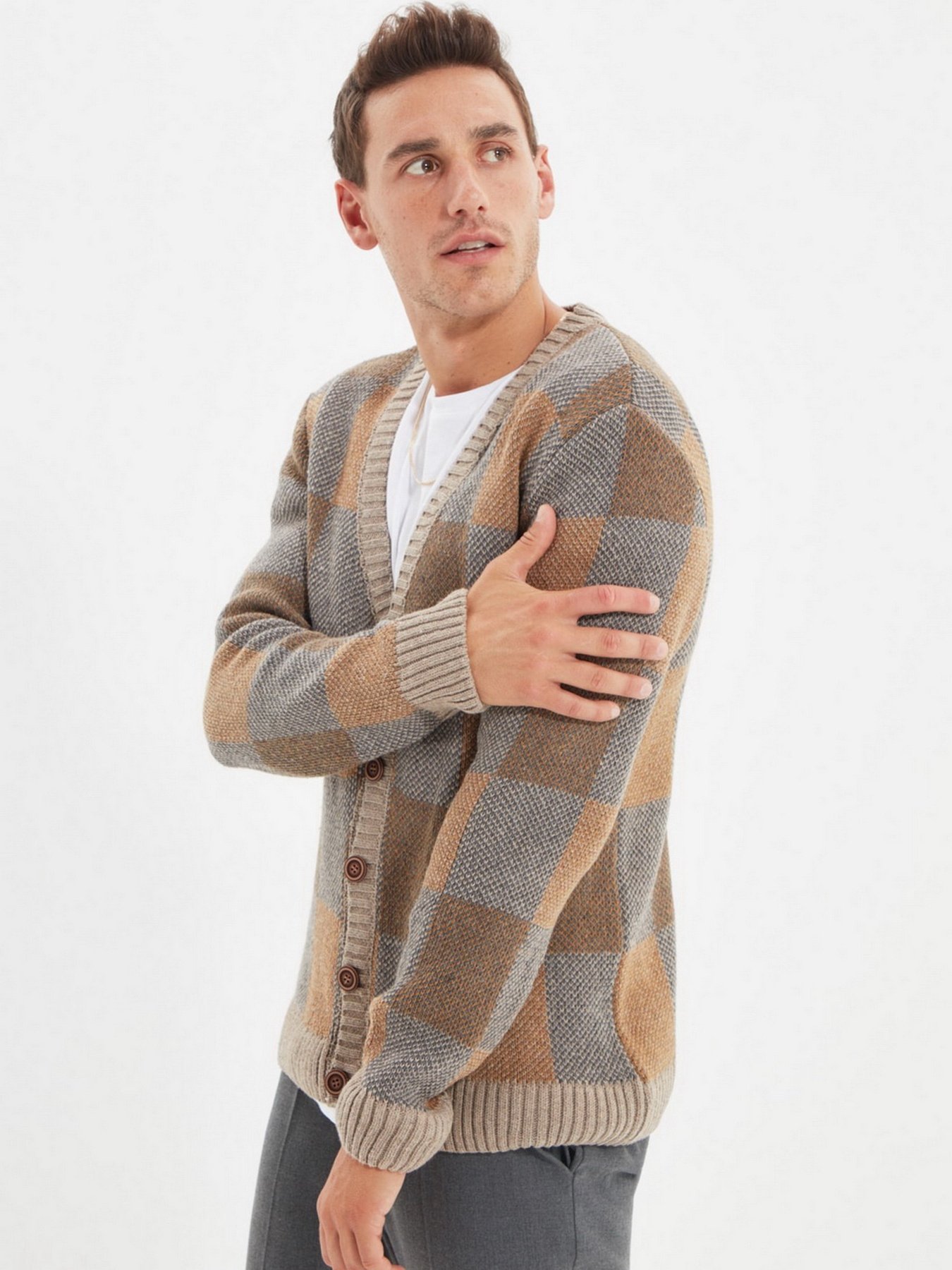 Кардиган Trendyol модель TMNAW22HI0072/Vizon Фото