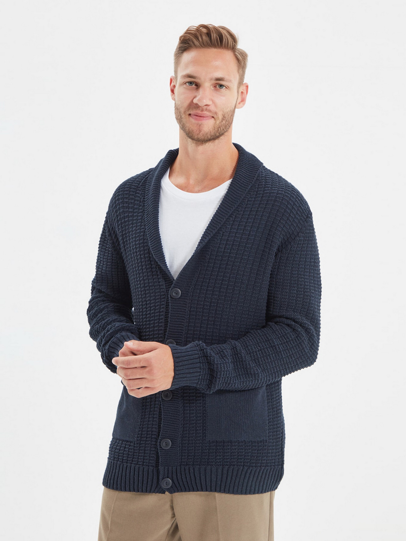 Кардиган Trendyol модель TMNAW22HI0078/Lacivert Фото