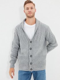 Кардиган Trendyol модель TMNAW22HI0133/Gri Фото