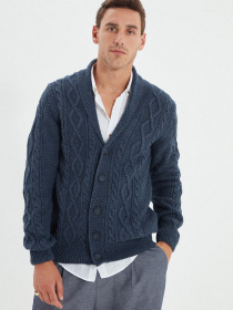 Кардиган Trendyol модель TMNAW22HI0137/Indigo Фото