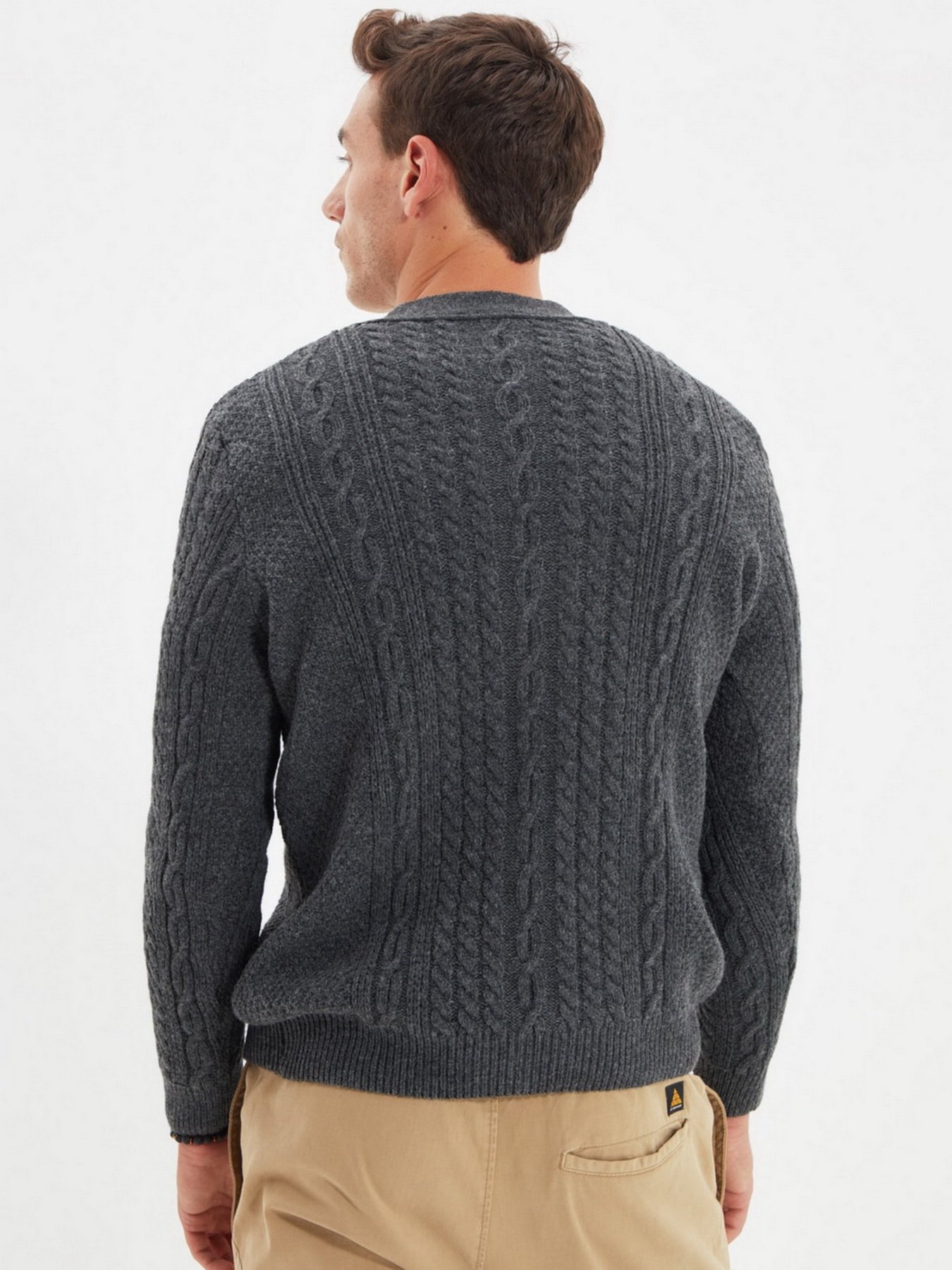 Кардиган Trendyol модель TMNAW22HI0138/Antrasit Фото