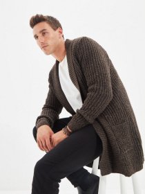Кардиган Trendyol модель TMNAW22HI0142/Kahverengi Фото