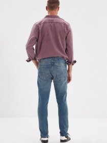 Скіні джинси Trendyol Skinny модель TMNAW22JE0019/Indigo Фото