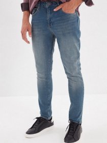 Скіні джинси Trendyol Skinny модель TMNAW22JE0019/Indigo Фото