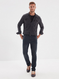 Завужені джинси Trendyol Slim модель TMNAW22JE0020/Lacivert Фото