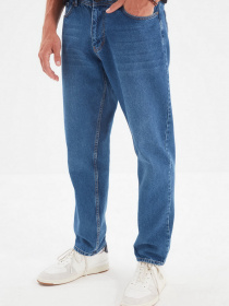 Джинси Trendyol Relax модель TMNAW22JE0027/Indigo Фото