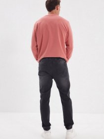 Прямі джинси Trendyol Relax модель TMNAW22JE0057/Siyah Фото