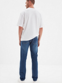 Зауженные джинсы Trendyol Slim модель TMNAW22JE0061/Indigo Фото