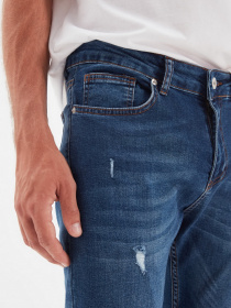 Завужені джинси Trendyol Slim модель TMNAW22JE0061/Indigo Фото