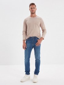 Завужені джинси Trendyol Slim модель TMNAW22JE0062/Indigo Фото