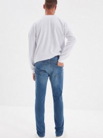 Скинни джинсы Trendyol Skinny модель TMNAW22JE0063/Mavi Фото