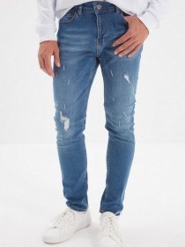 Скинни джинсы Trendyol Skinny модель TMNAW22JE0063/Mavi Фото