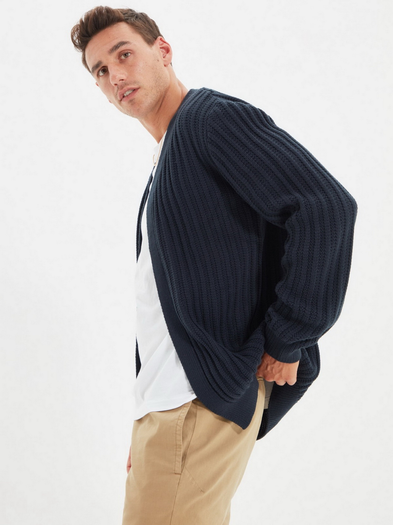 Кардиган Trendyol модель TMNAW22KZ0138/Lacivert Фото