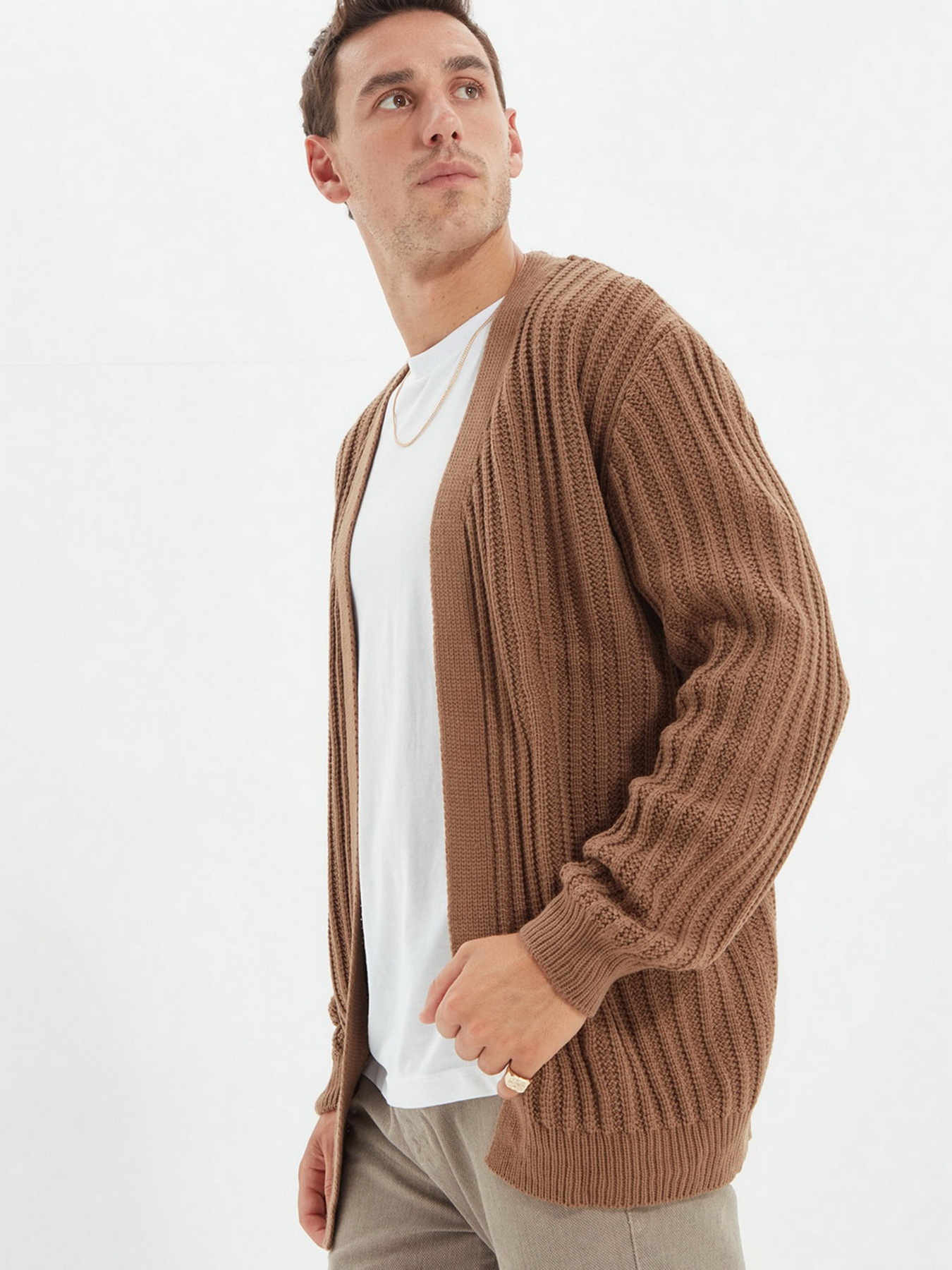 Кардиган Trendyol модель TMNAW22KZ0138/Vizon Фото