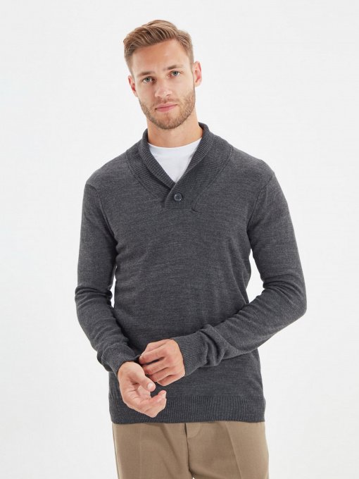 Джемпер Trendyol модель TMNAW22KZ0154/Antrasit Фото