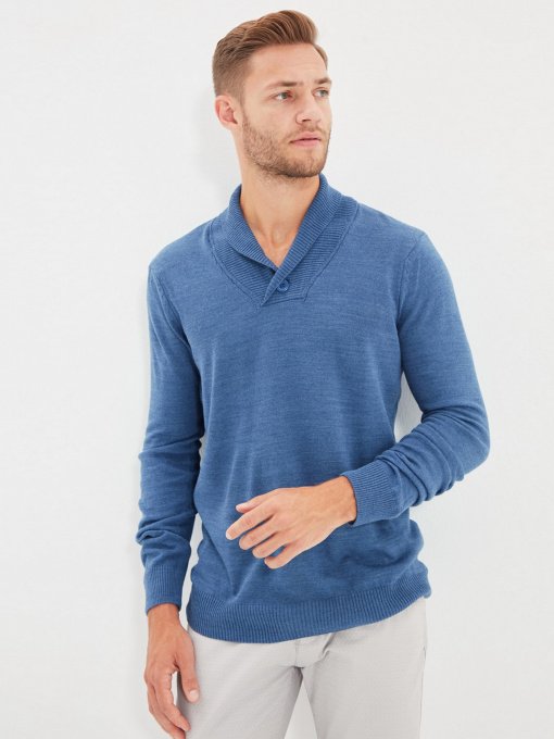 Джемпер Trendyol модель TMNAW22KZ0154/Indigo Фото