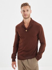 Джемпер Trendyol модель TMNAW22KZ0154/Kahverengi Фото