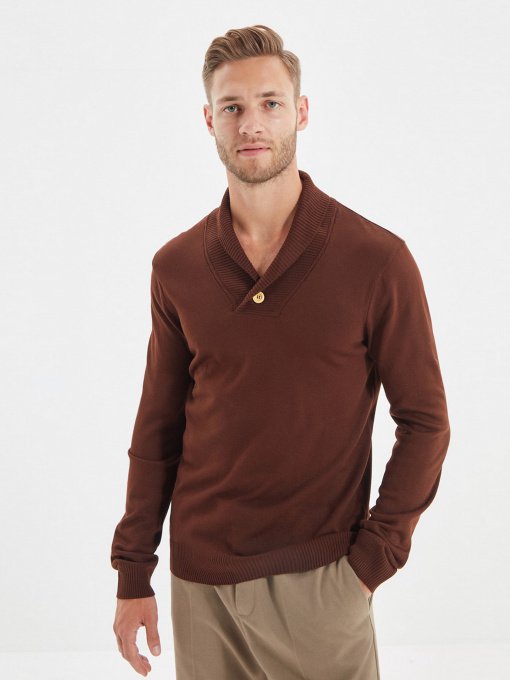 Джемпер Trendyol модель TMNAW22KZ0154/Kahverengi Фото