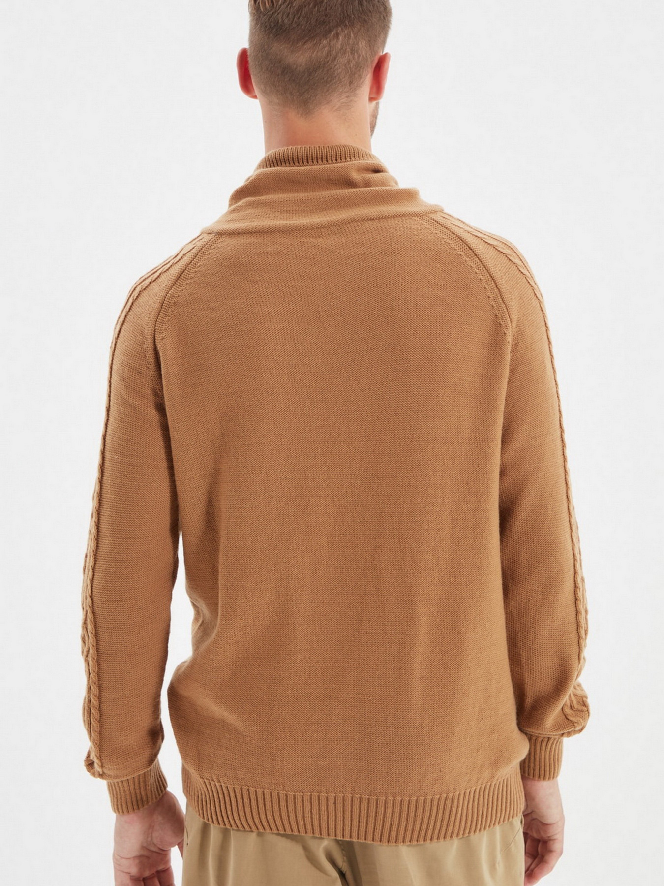 Джемпер Trendyol модель TMNAW22KZ0287/Camel Фото