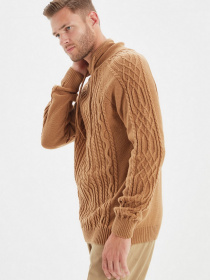 Джемпер Trendyol модель TMNAW22KZ0287/Camel Фото