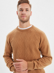 Джемпер Trendyol модель TMNAW22KZ0290/Camel Фото