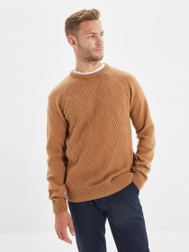 Джемпер Trendyol модель TMNAW22KZ0290/Camel Фото