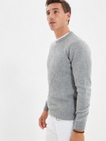 Джемпер Trendyol модель TMNAW22KZ0290/Gri Фото