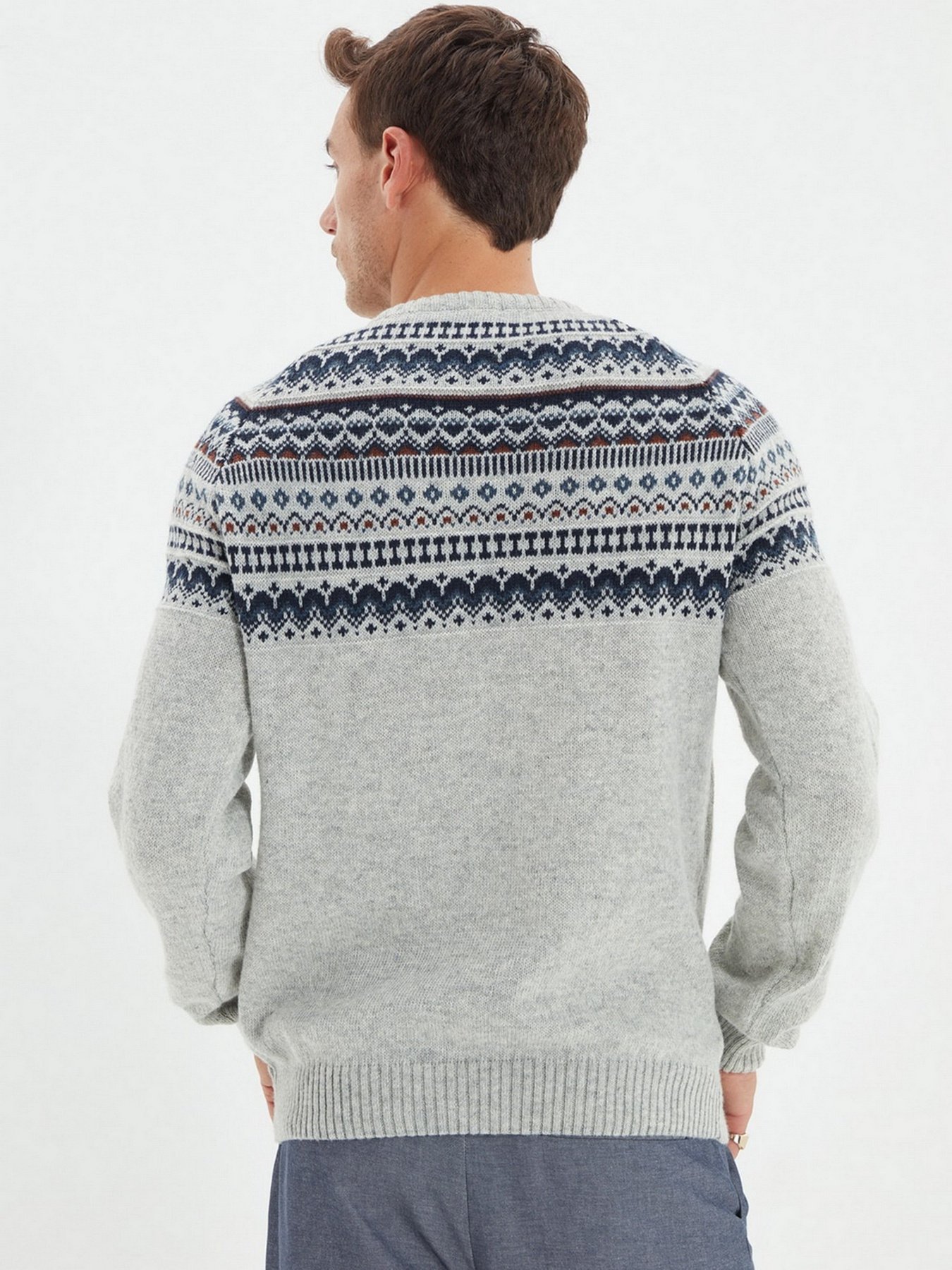 Джемпер Trendyol модель TMNAW22KZ0297/Gri Фото