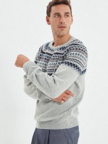 Джемпер Trendyol модель TMNAW22KZ0297/Gri Фото