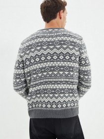 Джемпер Trendyol модель TMNAW22KZ0298/Gri Джемпер Trendyol модель TMNAW22KZ0298/Gri Фото