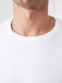 Футболки и поло Trendyol модель TMNAW20TS0199/Beyaz Фото