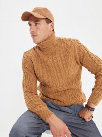 Свитер Trendyol модель TMNAW22KZ0302/Camel Фото