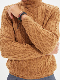 Свитер Trendyol модель TMNAW22KZ0302/Camel Фото