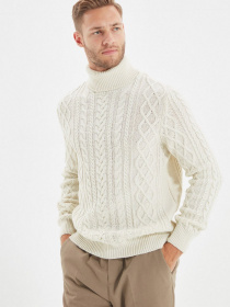 Свитер Trendyol модель TMNAW22KZ0302/Ekru Фото