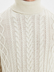 Свитер Trendyol модель TMNAW22KZ0302/Ekru Фото