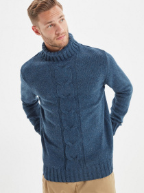 Свитер Trendyol модель TMNAW22KZ0303/Indigo Фото