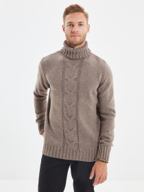 Свитер Trendyol модель TMNAW22KZ0303/Vizon Фото