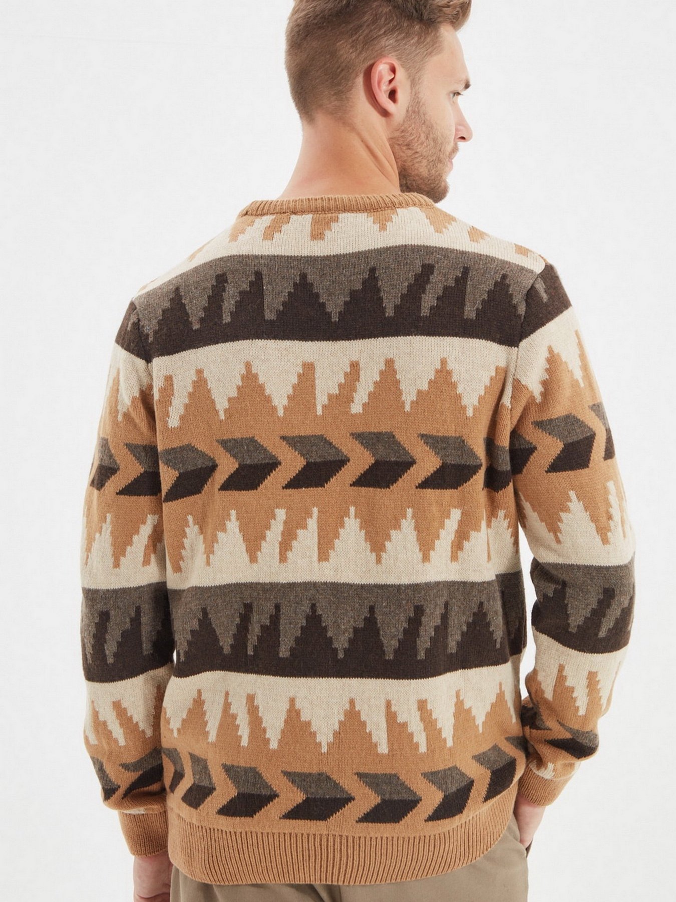 Джемпер Trendyol модель TMNAW22KZ0304/Camel Фото