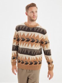 Джемпер Trendyol модель TMNAW22KZ0304/Camel Фото