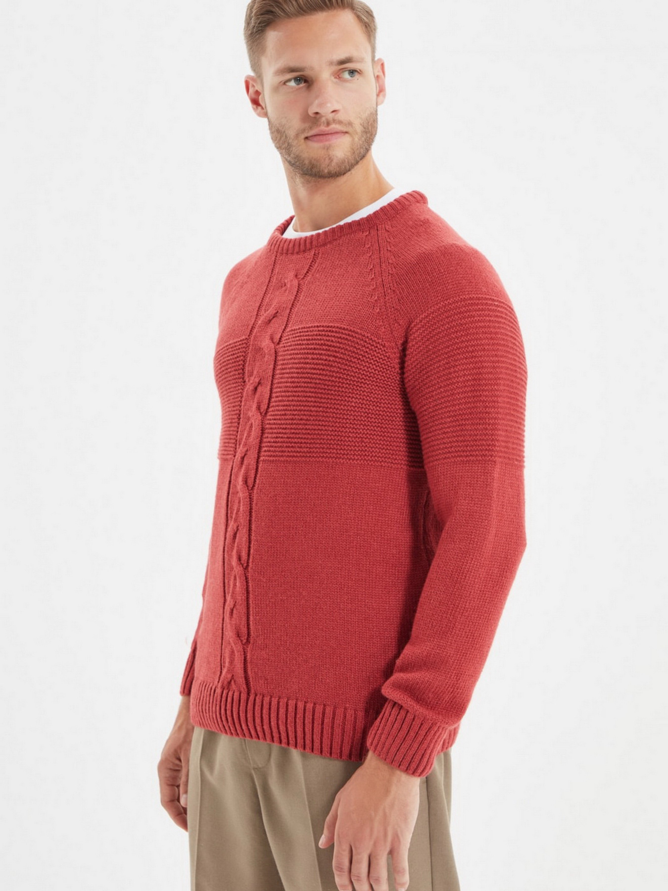 Джемпер Trendyol модель TMNAW22KZ0320/Gul Kurusu Фото